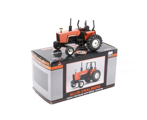 A SpecCast 1:16 scale Allis Chalmers 6070 tractor. In the original box