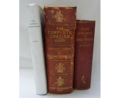 MARSON T. B. &nbsp;The Scotch Shorthorn. Illus. Quarto. Orig. blue cloth in d.w. 1946; also 2 other vols.&nbsp; (3). 