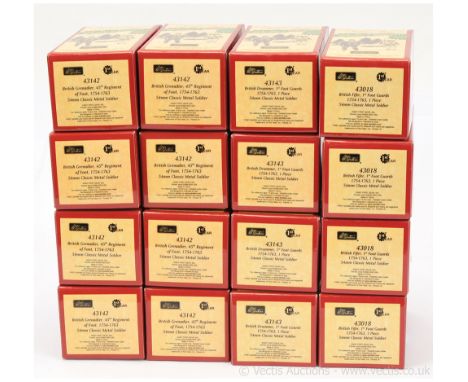 Britains - History of the British/American Army - Redcoats / Bluecoats Collection - 2006-2008, comprising: 8 x Model No' 4314