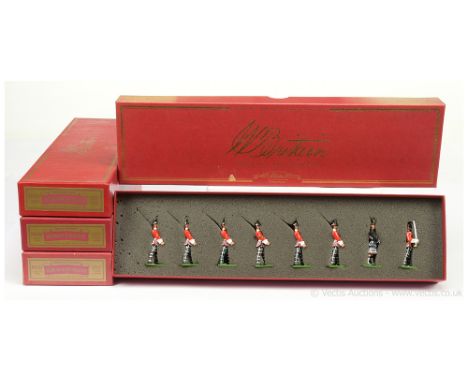 Britains Centenary Series, comprising: Set 00127 - The Highland Light Infantry, Set 00131 - Durham Light Infantry, Set 00168 