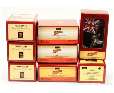 Britains - History of the British Army - Redcoats, comprising: 8 x Assorted Models Includes: Model No. 44050 - 92nd Highlande