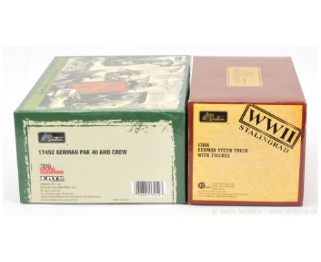 Britains - World War II Limited Edition Art Series, comprising: Set 17606 - Stalingrad German Steyr Truck with Figures &amp; 
