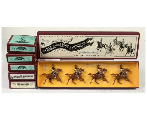 Britains - Special Collectors Editions, comprising: Set 8893 - The Sussex Yeomanry, 3 x Set 8840 - 2nd Bombay Cavalry, Crimea