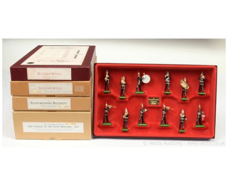 Britains Limited Editions, comprising: Set 5293 - The Blues &amp; Royals, Set 5194 - The Staffordshire Regiment &amp; Set 519