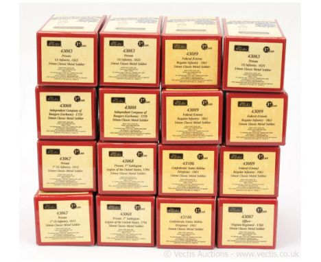 Britains - History of the British Army - Bluecoats, comprising: 16 x Assorted Models Includes: 3 x Model No' 43083 - Private 