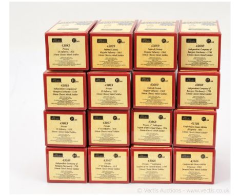 Britains - History of the British Army - Bluecoats, comprising: 16 x Assorted Models Includes: 3 x Model No' 43083 - Private 
