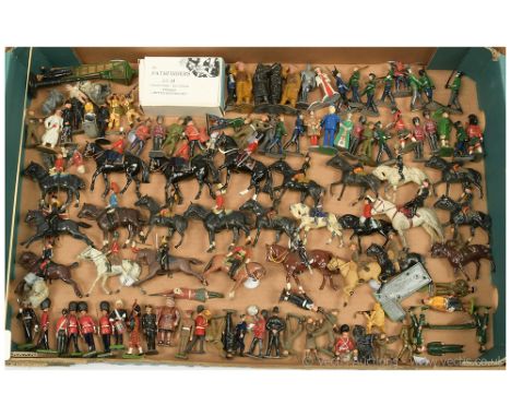 Britains, Hill &amp; Similar Makers Pre/Post War Issues, comprising: A Quantity [100+ Pieces] of [Mainly] Military Types, Inc