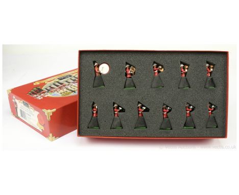 Britains Limited Editions, comprising: Set 40293 - Band of the Royal Marine Light Infantry Mint, contained in a near Mint set