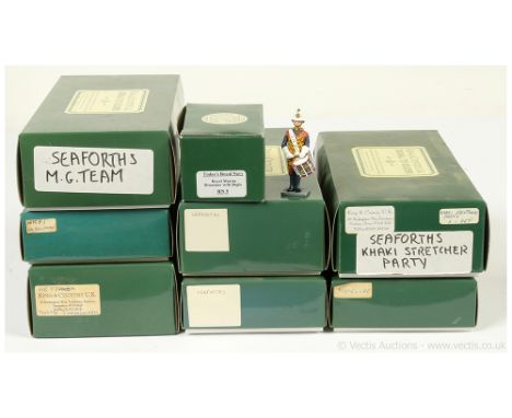 King &amp; Country - Hong Kong Police Series, comprising: Set - HKP 2 - Mtd Officer &amp; 2 x Indian Constables , HKP 1 - Hon