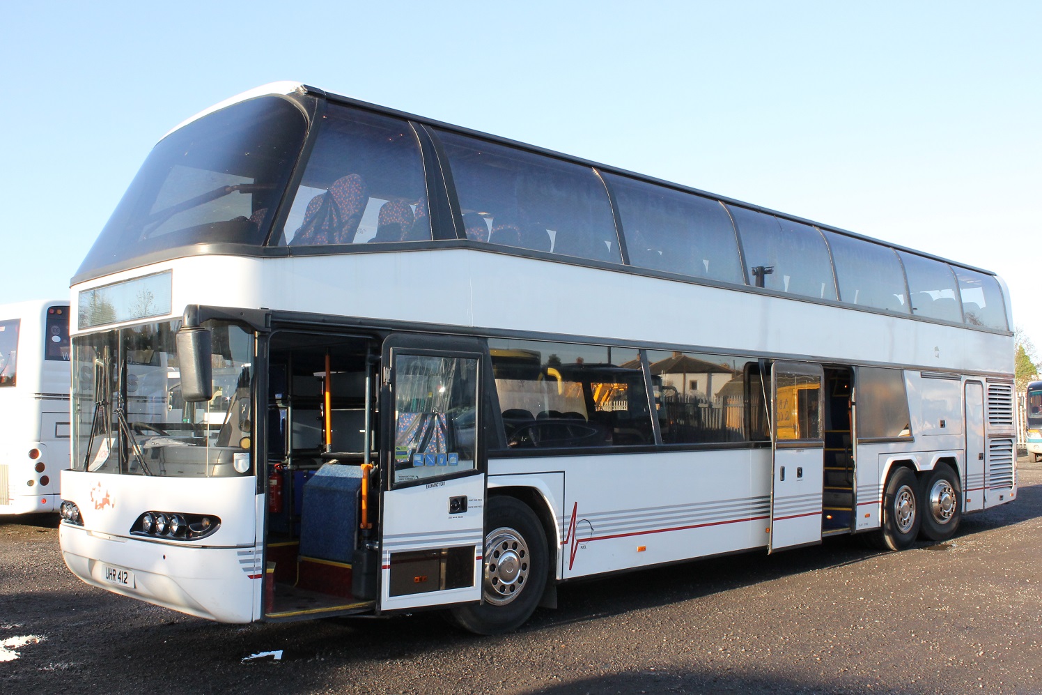 NEOPLAN SKYLINER N122/3L Reg:- UHR 412 Date First Registered:- 09 July ...