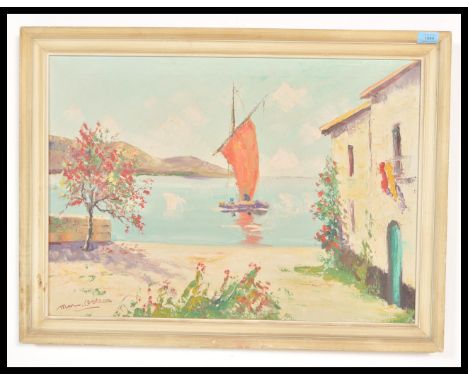 Sold at Auction: N. BERTIN: Venetian Scene - Oil Painting