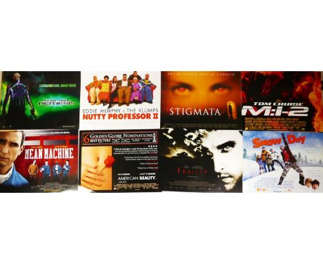 Approximately 500 movie posters, 40cm x 30cm to include the films Resident Evil, Star Trek Nemesis, Nutty Professor II The Kl