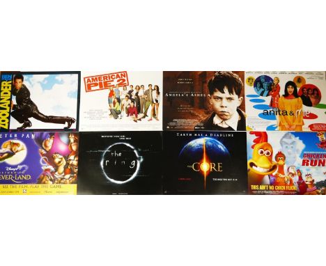 Approximately 500 movie posters, 40cm x 30cm to include the films Zoolander, American Pie 2, Angela's Ashes, Anita &amp; Me, 
