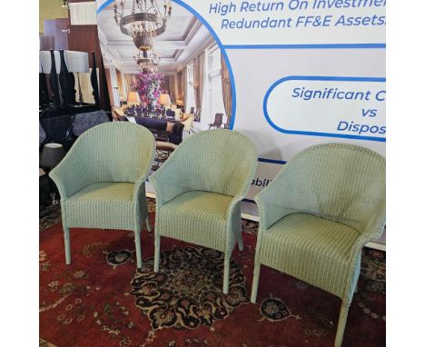 3x Maycroft Lloyd loom chairs 60 x 50 x 88 cm