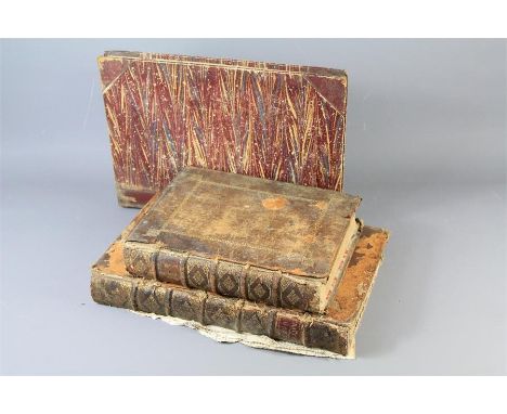 The Works of William Shakespeare. Volume First Comedies, printed for Jacob Tonson 1793. (title pages missing) leather cover w