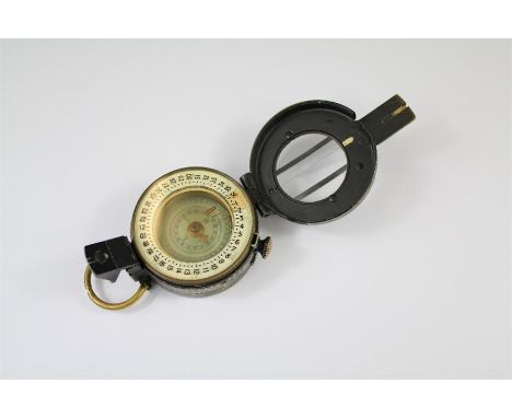 WW2 MKIII Field Infantry Compass. The compass bearing the broad arrow mark dated 1944.