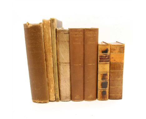 Books: English Furniture reference , Thomas Sheraton, 'The Cabinet Maker and Upholsterers Drawing Book', pub. T Bensley 1809,