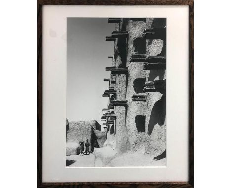 JAMES MORRIS 'Mosque, Yebe, Mali', photographic print, 50cm x 34cm, ref Butabu by James Morris, Princeton architectural press
