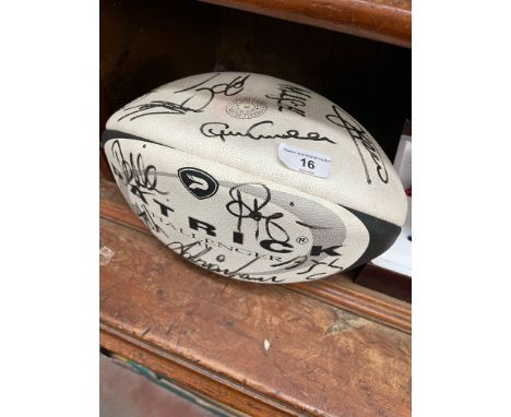 A Patrick II rugby ball signed by Wigan Warriors RL squad c 2000