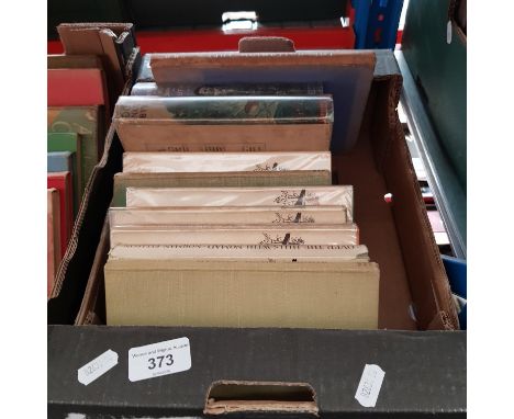 A box of Norman Ellison first edition 'Nomad' books  and one by 'B.B'. 