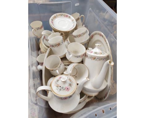 A large box of Paragon Belinda dinner, tea and coffee wares
