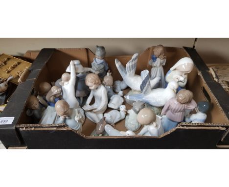 Collection of Nao figures 