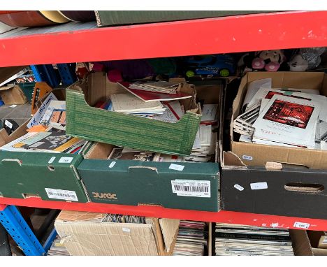 Five boxes of theatre programmes, 1930s onwards from Manchester, London, Europe &amp; South Africa, some with tickets.