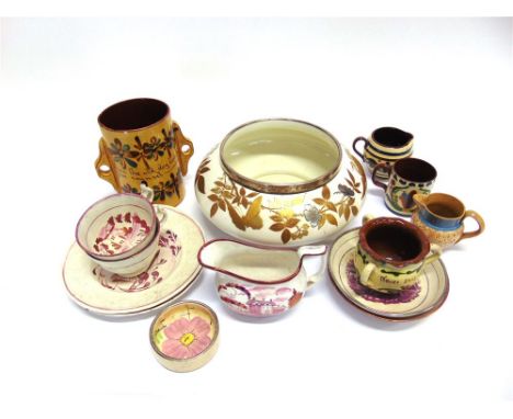 A VICTORIAN SILVER MOUNTED ROYAL WORCESTER BOWL,  with gilt and silver gilt decoration on a cream ground, hallmarked for Lond