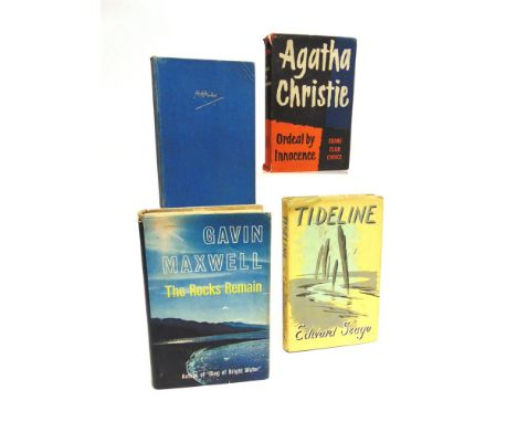 [MISCELLANEOUS] Christie, Agatha. Ordeal by Innocence, first edition, Crime Club, London, 1958, boards, dustjacket, octavo; S