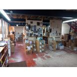 Entire stock contents of a hospitality supplies business. Company Estimates Cost Value @ £16,