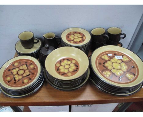 Noritake 'Folkstone Safari' 8501 Table Pottery, of approximately forty-six pieces.