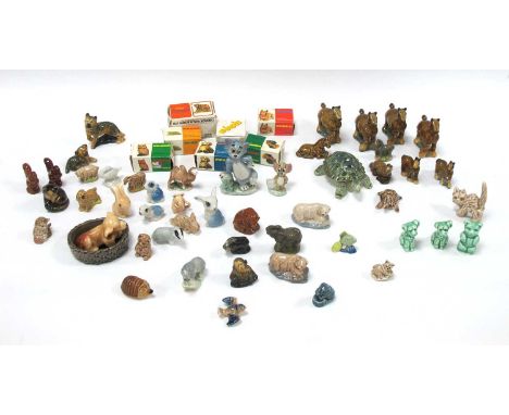 A Collection of Wade Whimsies:- One Tray.