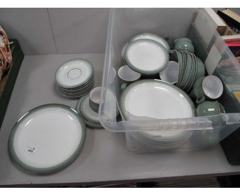 Denby 'Regency Green' Table Pottery, of approximately sixty pieces.