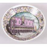 A Fornasetti saucer / dish, 5" dia
