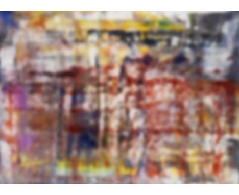 Gerhard Richter  - - 1932 Dresden - lebt und arbeitet in Köln Seven Two Four. 2008. Cibachrome-Abzug. Butin 133b. Verso signi