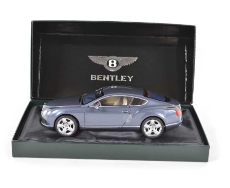 A Minichamps 1:18 scale Bentley Continental GT 2011 Thunder model Ed.14 (BL835)Qty: 1