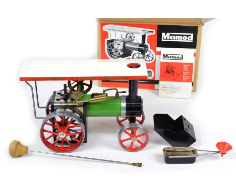 Mamod TE1 live steam traction engine, in original box