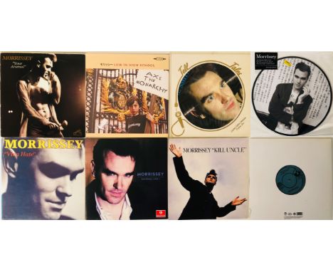 MORRISSEY - LPs/10". Brill collection of 6 x LPs with 2 x 10" from the impressive solo output of Morrissey. TItles are Your A
