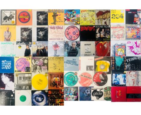 PUNK/POST-PUNK/INDIE/ALT - COLOURED 10" RELEASES. Wicked collection of 52 x (almost entirely) coloured 10" releases loaded wi