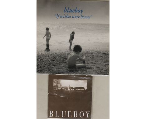 BLUEBOY - IF WISHES WERE HORSES LP/RIVER 7" - SARAH RECORDS. Ace bundle of 2 x hard to find releases from the marvellous Blue