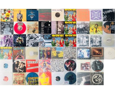 PUNK/POST-PUNK/INDIE/ALT - COLOURED 10" RELEASES. Another mega smart collection of 51 x (almost entirely) coloured 10" releas