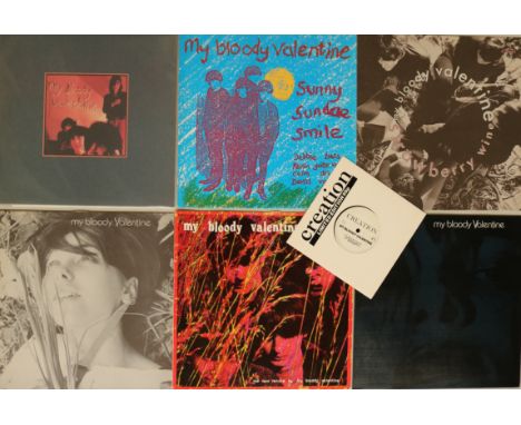 MY BLOODY VALENTINE - 12"/LP/7" COLLECTION. Exceptional selection of 1 x LP, 5 x 12" and 1 x promo 7" featuring early output 