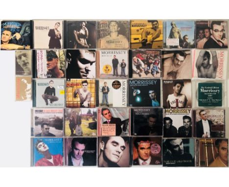 MORRISSEY - CDs. Excellent collection of 31 x CDs (and 2 x cassettes) from Moz. Titles include Rare Tracks (Japanese only PHC