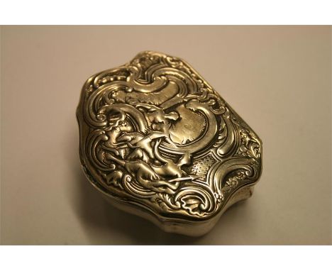 A white snuff box etc.