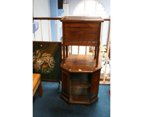 Firescreen, work box etc.