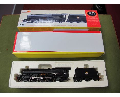 A Boxed Hornby "OO" Gauge #R2426 BR 4-6-2 Locomotive and Six Wheeled Tender, 'Princess Elizabeth', BR black, R/No/46201. Cert