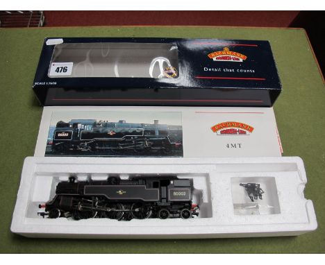 A Boxed Bachmann Branch Line "OO" Gauge #32-354 Standard Class 4MT 2-6-4 Tank Locomotive, R/No. 80002 in BR lined black with 