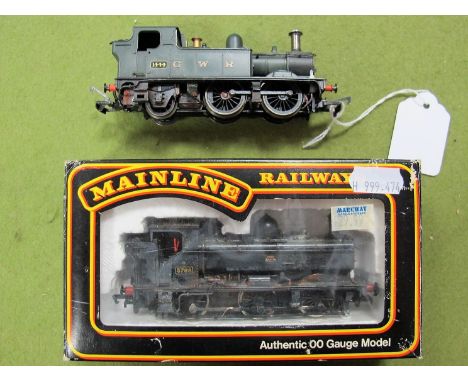 A Mainline "OO" Gauge #37082 0-6-0 Pannier Tank Locomotive, BR black, R/N 5768, an attempt at weathering noted, boxed. An unb