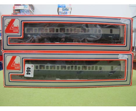 A Lima "OO" Gauge #20147 MWG Class 11/2 (Powered) Motor Brake 'W51350', in BR blue and grey. A Lima "OO" gauge #205149W Class