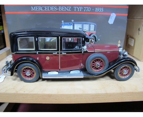 Paul's Model Art First Class Collection 1:24th Scale Diecast Mercedes-Benz Type 770 1935. Boxed. 